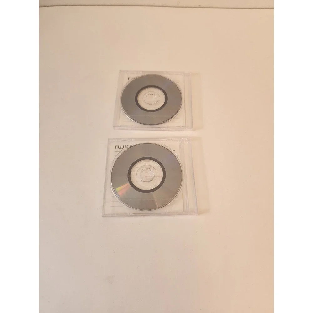 2x Fujifilm Media DVD+RW 1.4GB 30 Mini Recordable Rewritable Disc